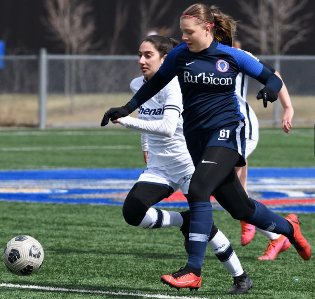 Rookie striker Patrycia Kozak excited to reunite with sister for UPEI